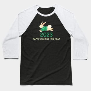Cute Rabbit Happy Chinese New Year 2023 Baseball T-Shirt